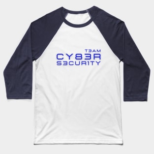 Cybersecurity Team Baseball T-Shirt